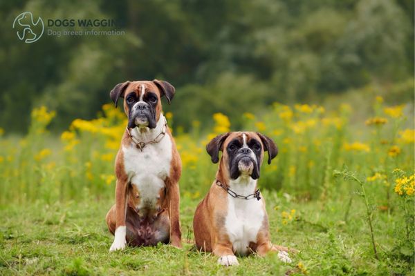 Boxer dogs